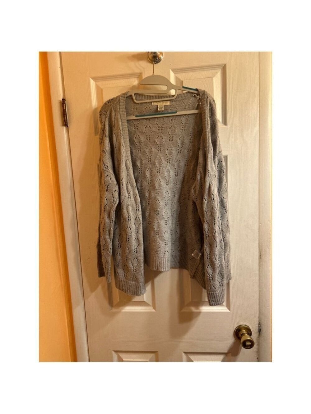 Women's Love by Design Gray Cardigan Size M